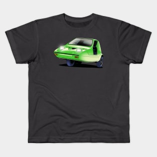 Bond Bug in Lime Green Kids T-Shirt